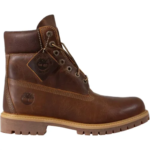 Waterproof Leather Boots , male, Sizes: 8 UK - Timberland - Modalova