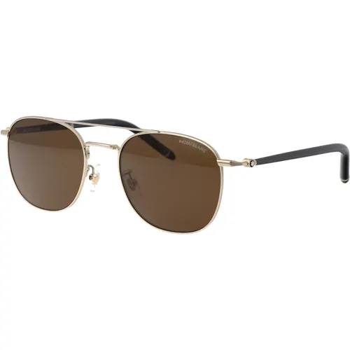 Sunglasses, male, , Size: 54 MM Stylish Sunglasses Mb0271S - Montblanc - Modalova