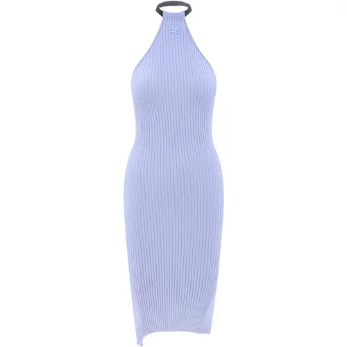 Ss23 Women`s Cotton Dress , female, Sizes: M - Courrèges - Modalova