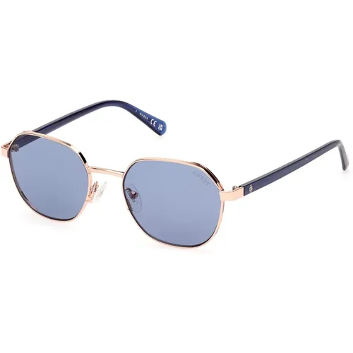 Stylische Sonnenbrille Gu00116 28V , Herren, Größe: 51 MM - Guess - Modalova