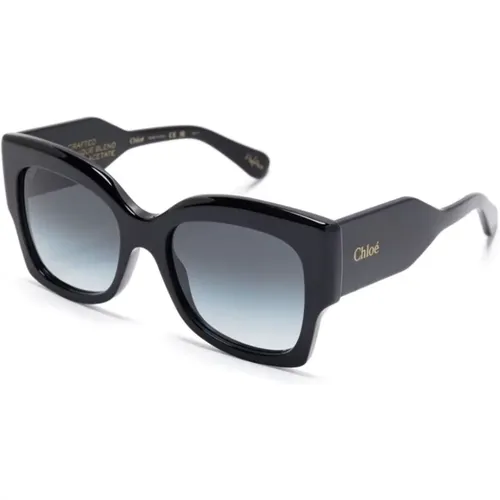 Ch0252S 001 Sunglasses , female, Sizes: 55 MM - Chloé - Modalova