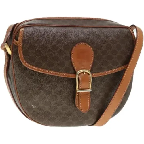 Pre-owned Cross Body Bags, female, , Size: ONE SIZE Pre-owned Leather celine-bags - Celine Vintage - Modalova