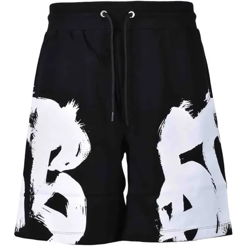 Casual Shorts, male, , Size: S Bermuda Shorts for Men - Bikkembergs - Modalova