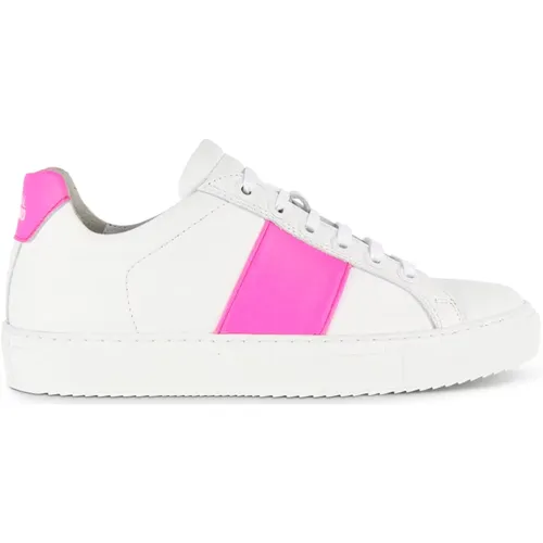 Handgefertigte Neon Pink Sneakers - National Standard - Modalova