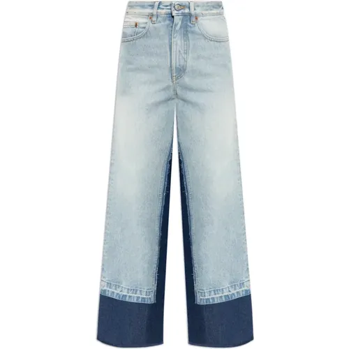 Jeans mit Vintage-Effekt - MM6 Maison Margiela - Modalova