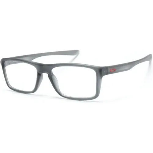 Glasses, male, , Size: 55 MM Stylish Grey Optical Frame - Oakley - Modalova