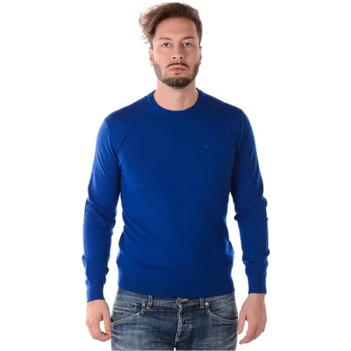 Gemütlicher Strickpullover , Herren, Größe: 2XL - Emporio Armani - Modalova