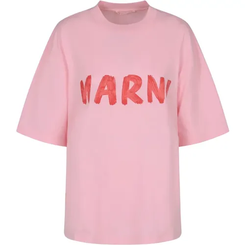 T-Shirt for Women , female, Sizes: XS - Marni - Modalova