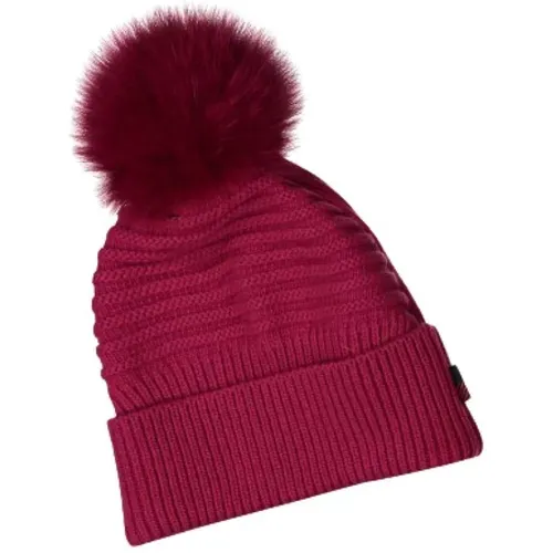 Pom Pom Wool Beanie Hat , female, Sizes: M - Woolrich - Modalova