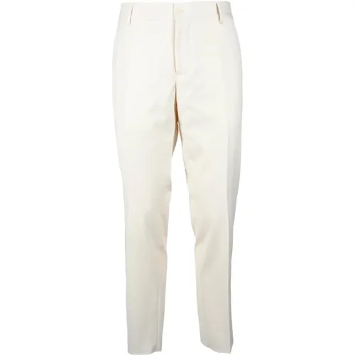 Chinos, male, , Size: S Elegant Mens Trousers - Daniele Alessandrini - Modalova