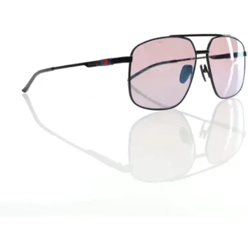 Pre-owned Accessories, female, , Size: ONE SIZE Pre-owned Metal sunglasses - Gucci Vintage - Modalova