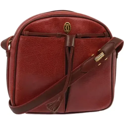 Pre-owned Leder schultertasche - Cartier Vintage - Modalova