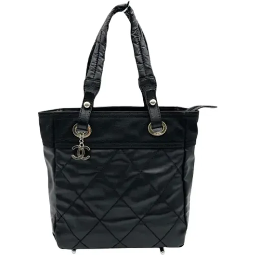 Pre-owned Tote Bags, female, , Size: ONE SIZE Pre-owned Plastic handbags - Chanel Vintage - Modalova