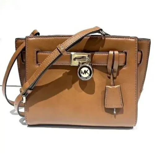 Pre-owned Cross Body Bags, female, , Size: ONE SIZE Pre-owned Leather shoulder-bags - Michael Kors Pre-owned - Modalova