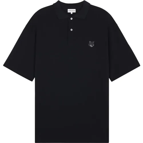 Polo Shirts , Herren, Größe: L - Maison Kitsuné - Modalova