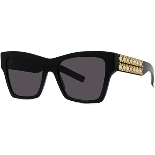 Schwarze Sonnenbrille Damenaccessoires Ss24 , Damen, Größe: 54 MM - Givenchy - Modalova