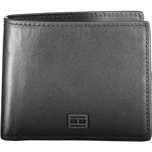 Leather Wallet , male, Sizes: ONE SIZE - Tommy Hilfiger - Modalova