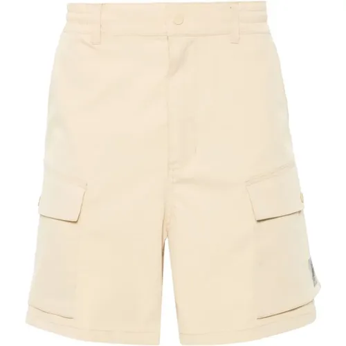 Casual Shorts, male, , Size: M Relaxed Fit Polyester Twill Shorts - Carhartt WIP - Modalova