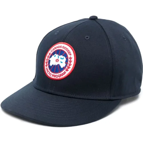 Logo-Patch Baseball Cap , male, Sizes: ONE SIZE - Canada Goose - Modalova
