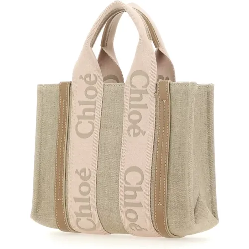 Handbags, female, , Size: ONE SIZE Woody Handbag - Chloé - Modalova