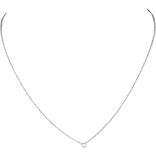 Pre-owned Silver necklaces , female, Sizes: ONE SIZE - Tiffany & Co. Pre-owned - Modalova