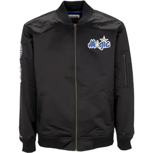 Bomber Jackets, male, , Size: M Orlando Magic NBA Bomber Jacket - Mitchell & Ness - Modalova