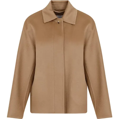 Luxury Cashmere Camel Coat , female, Sizes: S - Max Mara - Modalova