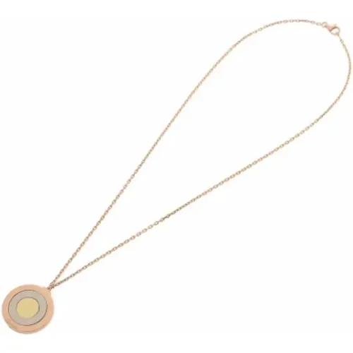 Pre-owned Jewellery, female, , Size: ONE SIZE Pre-owned Rose Gold necklaces - Cartier Vintage - Modalova