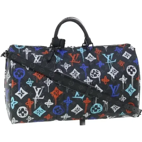 Pre-owned Weekend Bags, female, , Size: ONE SIZE Pre-owned Canvas louis-vuitton-bags - Louis Vuitton Vintage - Modalova