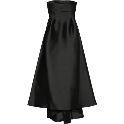 Gowns, female, , Size: 3XS Strapless Layered Skirt Dress - Solace London - Modalova