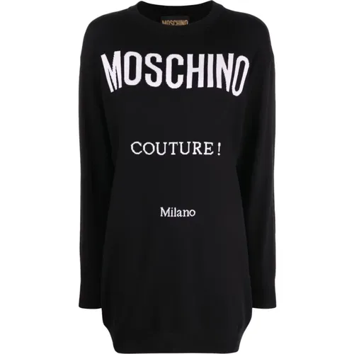 Midi Kleider , Damen, Größe: M - Moschino - Modalova