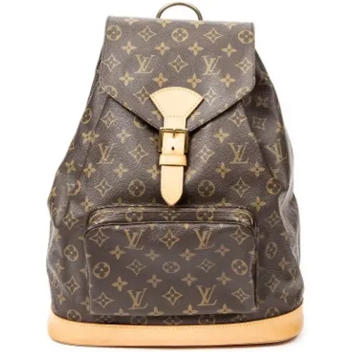 Pre-owned Backpacks, female, , Size: ONE SIZE Pre-owned Canvas backpacks - Louis Vuitton Vintage - Modalova