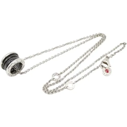 Pre-owned Jewellery, female, , Size: ONE SIZE Pre-owned Metal necklaces - Bvlgari Vintage - Modalova