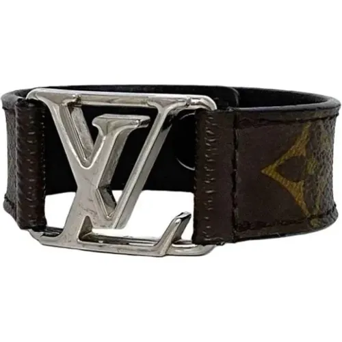 Pre-owned Jewellery, female, , Size: ONE SIZE Pre-owned Leather bracelets - Louis Vuitton Vintage - Modalova