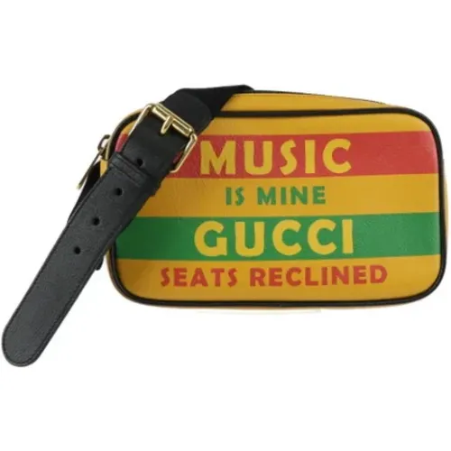 Pre-owned Belt Bags, female, , Size: ONE SIZE Pre-owned Leather crossbody-bags - Gucci Vintage - Modalova