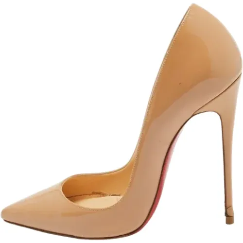 Pre-owned Pumps, female, , Size: 7 US Pre-owned Leather heels - Christian Louboutin Pre-owned - Modalova