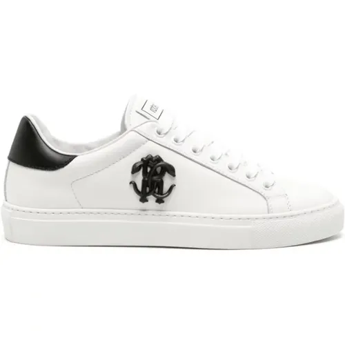 Leather Casual Trainers Sneakers , female, Sizes: 3 UK, 6 UK, 4 UK - Roberto Cavalli - Modalova