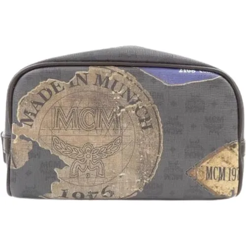 Pre-owned Clutches, male, , Size: ONE SIZE Pre-owned Plastic crossbody-bags - MCM Pre-owned - Modalova