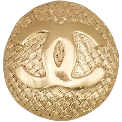 Pre-owned Jewellery, female, , Size: ONE SIZE Pre-owned Metal brooches - Chanel Vintage - Modalova