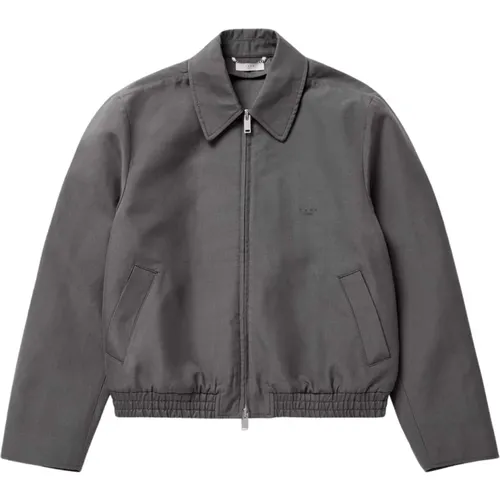 Light Jackets, male, , Size: L Light Grey Coat - 1989 Studio - Modalova