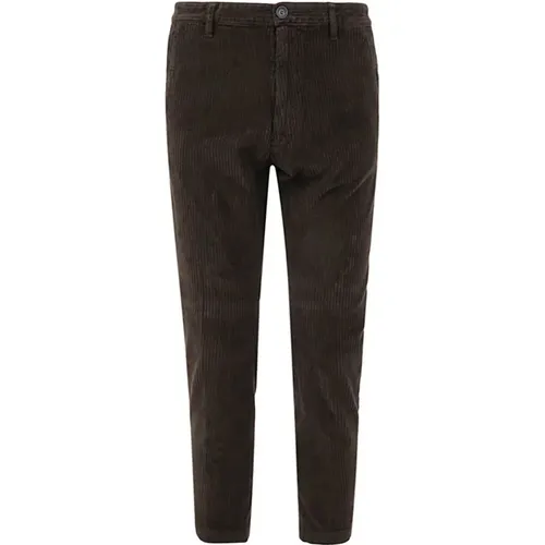 Braune Regular Fit Hose , Herren, Größe: L - Dsquared2 - Modalova