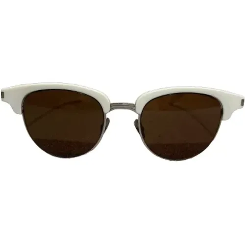 Pre-owned Accessories, female, , Size: ONE SIZE Pre-owned Plastic sunglasses - Yves Saint Laurent Vintage - Modalova