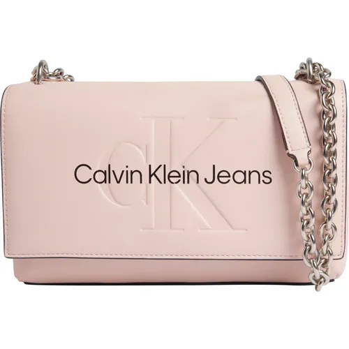 Shoulder Bag Convertible Chain , female, Sizes: ONE SIZE - Calvin Klein - Modalova
