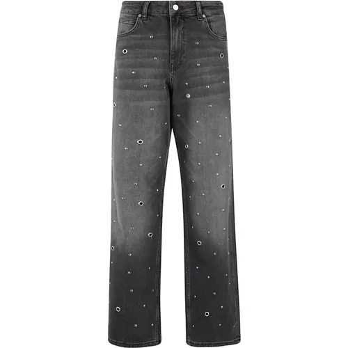 Eyelet Jeans for Stylish Outfits , female, Sizes: W26 - Essentiel Antwerp - Modalova