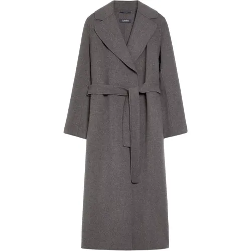 Wool Belted Coat , female, Sizes: XS - Max Mara - Modalova