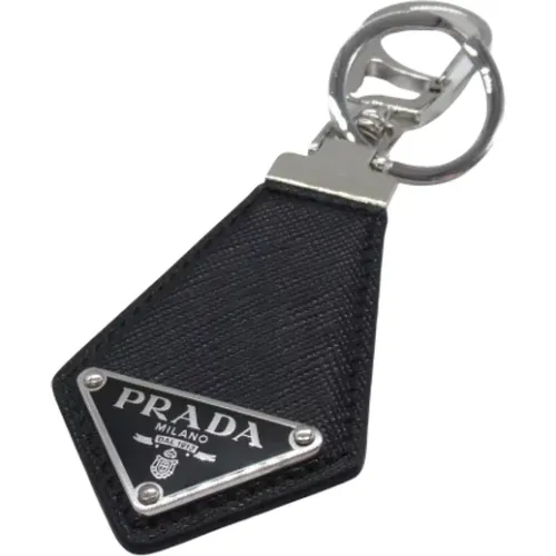 Pre-owned Accessories, female, , Size: ONE SIZE Pre-owned Leather key-holders - Prada Vintage - Modalova