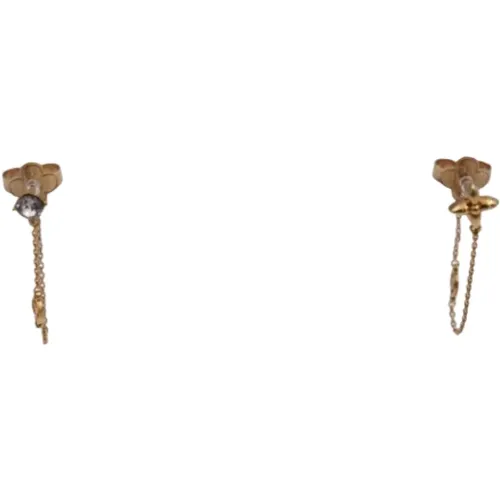 Pre-owned Jewellery, female, , Size: ONE SIZE Pre-owned Metal earrings - Louis Vuitton Vintage - Modalova