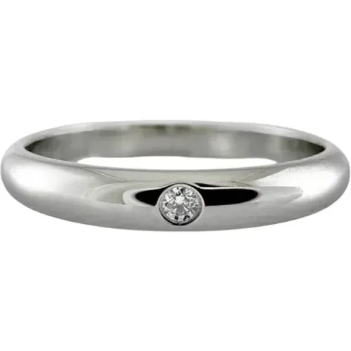 Pre-owned Jewellery, female, , Size: ONE SIZE Pre-owned Silver rings - Cartier Vintage - Modalova