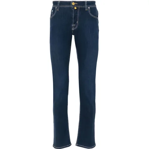 Slim Fit Nick Jeans Made in Italy , Herren, Größe: W33 - Jacob Cohën - Modalova