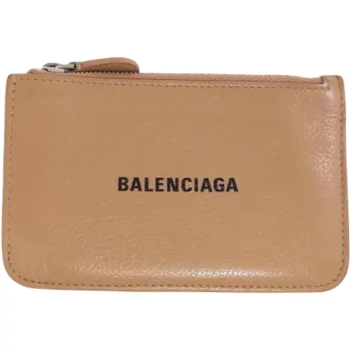 Pre-owned Wallets, female, , Size: ONE SIZE Pre-owned Leather home-office - Balenciaga Vintage - Modalova